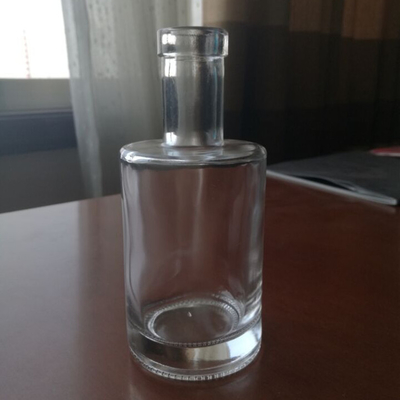 500 ml Custom T-Top Clear Whiskey Vodka Liquor Glass Flask με υλικό γυαλιού υψηλής πυρίτιδας