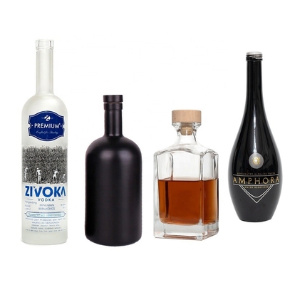 700 ml 750 ml κενό αλκοόλ παγωμένο σπρέι μπουκάλι για βότκα ρούμι τζιν ουίσκι ουίσκι κρασί