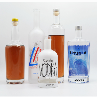 700 ml 750 ml κενό αλκοόλ παγωμένο σπρέι μπουκάλι για βότκα ρούμι τζιν ουίσκι ουίσκι κρασί