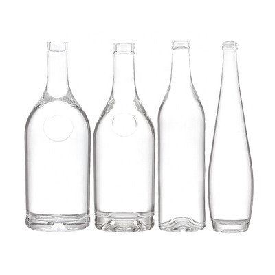 Υλικό Super Flint Glass 500ml 750ml μπουκάλι τζιν για ποτά και ποτά