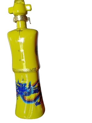 Προσαρμοσμένο 24oz 26oz γυάλινο βάζο σε σχήμα σώματος άνδρα και γυναίκας με χειρισμό επιφάνειας Decal