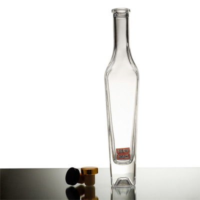 500 ml μπουκάλι γυαλιού ποτών με πώμα από υλικό γυαλιού Super Flint