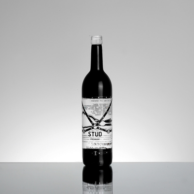 Super Flint Glass 375ml 500ml 700ml μπουκάλια για Βότκα Τζιν Ουίσκι Ρομ Μπράντυ
