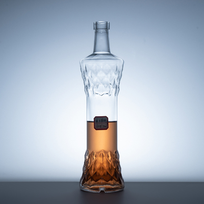 Υλικό Super Flint Glass 500 ml Φιάλο για Βότκα Μπράντυ Ουίσκι Υλικό βάσης