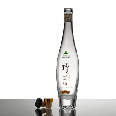 375 ml 500 ml παγωμένο γυάλινο μπουκάλι με εκτύπωση ετικέτας και δωρεάν δείγμα προσφέρεται