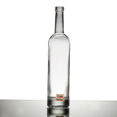 375 ml 500 ml παγωμένο γυάλινο μπουκάλι με εκτύπωση ετικέτας και δωρεάν δείγμα προσφέρεται