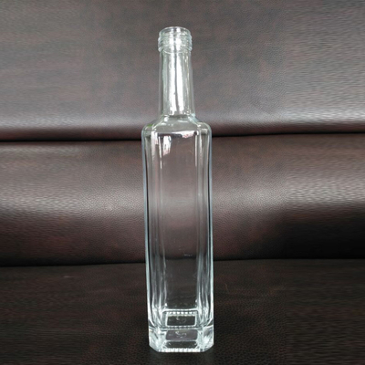 Υλικό κολάρου γυαλί 700 ml κενό μπουκάλι ελαιολάδου με πιστοποίηση και παχιά βάση