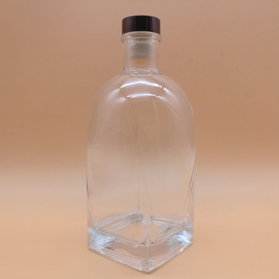 500 ml γυάλινα μπουκάλια αλκοόλ με παγωμένο/διαφανές/χρωματισμένο χρώμα