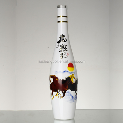 500 ml/700 ml/750 ml Extra virgin Olive Oil γυάλινα μπουκάλια για σάλτσες συντήρησης