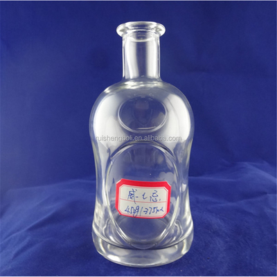 Μπουκάλι από γυαλί μήλου 100 ml 300 ml με χειρισμό επιφάνειας Decal και τύπου σφράγισης από φελλό