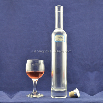 Μπουκάλι από γυαλί μήλου 100 ml 300 ml με χειρισμό επιφάνειας Decal και τύπου σφράγισης από φελλό