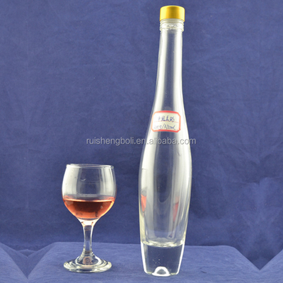 Μπουκάλι από γυαλί μήλου 100 ml 300 ml με χειρισμό επιφάνειας Decal και τύπου σφράγισης από φελλό