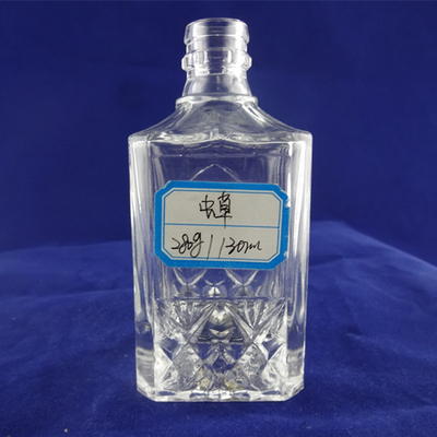Προσαρμοσμένο 50ml 100ml φιάλη σταγόνα ψεκασμού γυαλιού για επαναπλήρωση αρώματος OEM αποδεκτό