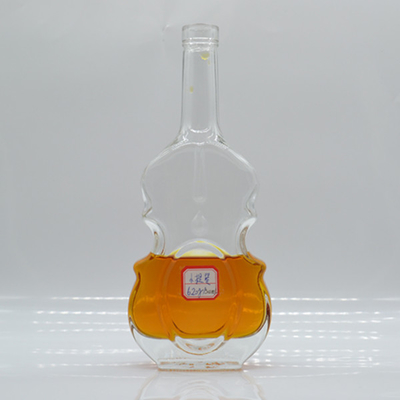 Προσαρμοσμένο 750 ml/500 ml γυάλινο μπουκάλι για οινοπνευματώδη ποτά συσκευασία τύπου σφράγισης καπάκις