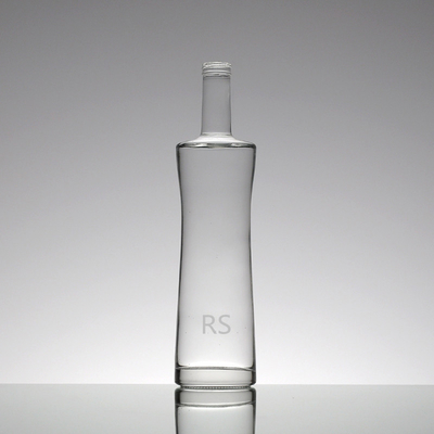 Άδειο Διαφανές 700 ml Cork Top Clear Βότκα γυάλινο μπουκάλι για ποτό