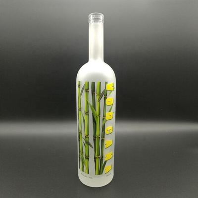 Προσαρμοσμένο σχήμα Super Flint 375ml 750ml 1000ml γυάλινα μπουκάλια για σάλτσα κρασί