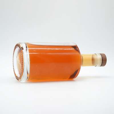 750 ml Ουίσκι κενό Extra Flint Vodka στρογγυλό γυάλινο μπουκάλι για ποτό