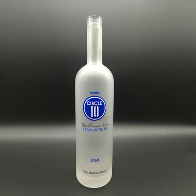 Προσαρμόσιμο Limoncello Liquor Vodka γυάλινο μπουκάλι 750 ml για την βιομηχανία ποτών