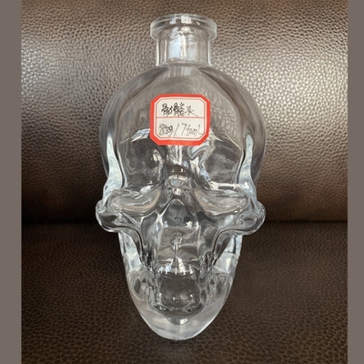 Δέκαλ 1000 ml επιφανειακή χειρισμός κρανίο γυάλινο μπουκάλι για το πνεύμα Bong