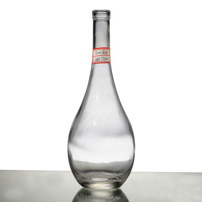 Προσαρμοσμένο 500ml 750ml 1L μπουκάλι από γυαλί με υλικό Super Flint Glass