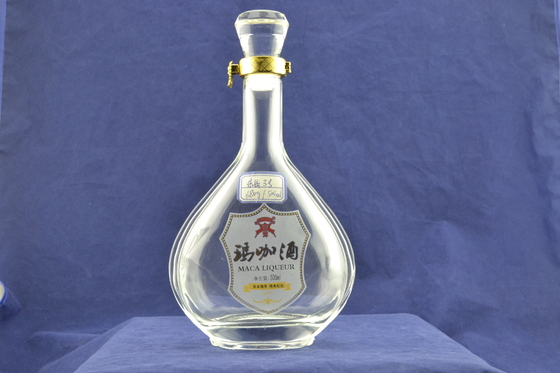 Διαφανή 750 ml κενά μπουκάλια βότκας Ciroc Glass Botella με διαφανή σχεδιασμό