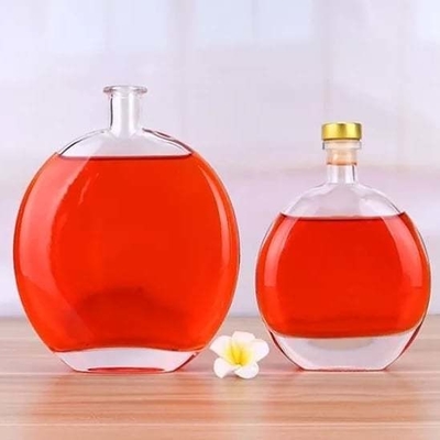 Super Flint 500ml 700ml 750ml Brandy Liquor γυάλινα μπουκάλια κρασιού με και Fashion Design