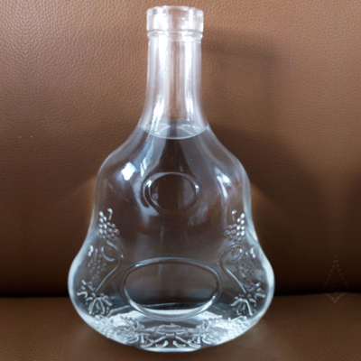 Super Flint 500ml 700ml 750ml Brandy Liquor γυάλινα μπουκάλια κρασιού με και Fashion Design