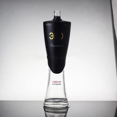 Ουίσκι Custom Design γυάλινο μπουκάλι 750ml Flip Top μπουκάλι βότκα με Express Shipping