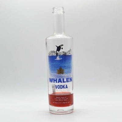 200 ml/300 ml/500 ml/700 ml/750 ml/1000 ml γυάλινο μπουκάλι για χύδην αλκοόλης βότκα