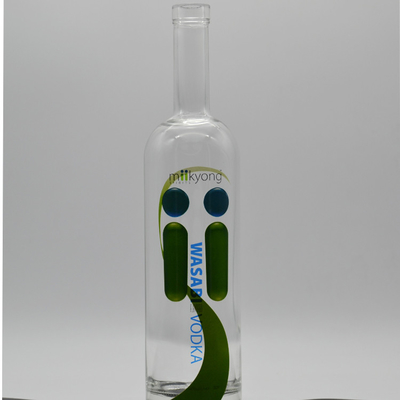 200 ml/300 ml/500 ml/700 ml/750 ml/1000 ml γυάλινο μπουκάλι για χύδην αλκοόλης βότκα