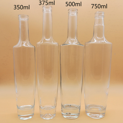 Διαυγές 750 ml γυάλινα μπουκάλια για οινοπνεύματα
