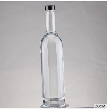 Διαυγές 750 ml γυάλινα μπουκάλια για οινοπνεύματα