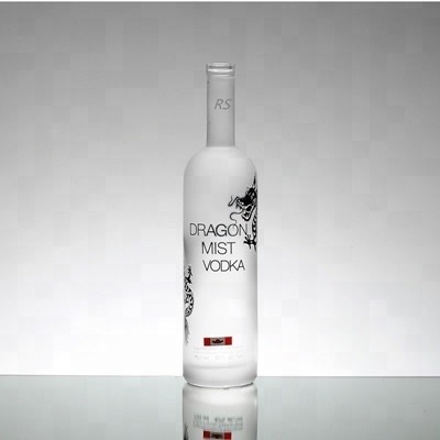 Super Flint Glass Collar 750ml μπουκάλια βότκα με βίδα επάνω τύπου σφράγισης στην προώθηση