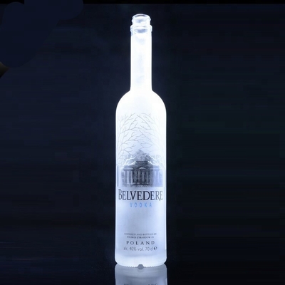 Super Flint Glass Collar 750ml μπουκάλια βότκα με βίδα επάνω τύπου σφράγισης στην προώθηση