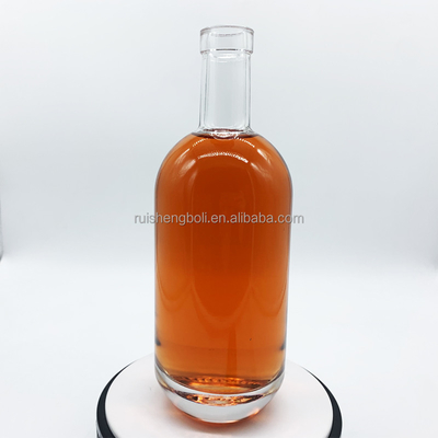 Υλικό Super Flint Glass 700ml Φελλό Σφραγιστικά γυάλινα μπουκάλια για Βότκα Ουίσκι Ρουμ