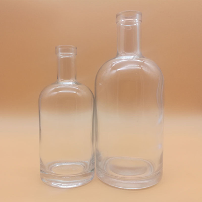 500 ml 750 ml Ματ μαύρο γυάλινο μπουκάλι για αλκοόλ Μπράντυ Βότκα Ουίσκι Αλκοόλ