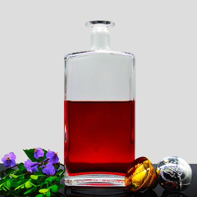 Υλικό Super Flint Glass 500ml 750ml 1000ml Βότκα γυάλινο μπουκάλι τζιν μπουκάλι για σας