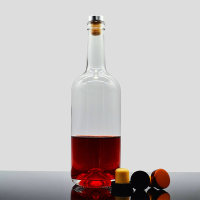 Υλικό Super Flint Glass 500ml 750ml 1000ml Βότκα γυάλινο μπουκάλι τζιν μπουκάλι για σας