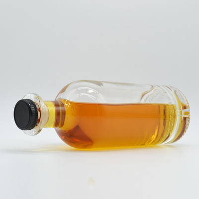 700 ml μπουκάλι γυαλιού μοναδικού σχήματος για υλικό γυαλιού XO/Brandy Super Flint και καπάκι Crown