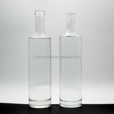 Επεξεργασία επιφάνειας 750 ml Βότκα Ουίσκι Λικέρ Πνευματώδη Αλκοόλ Μπουκάλια γυαλιού