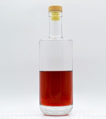 70cl παγωμένα Custom Tequila Vodka γυάλινα μπουκάλια για οινοπνευματώδη αλκοόλ