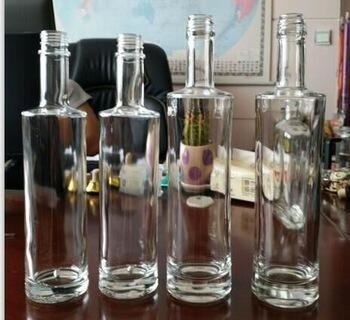 Μεγάλη Καλή 700ml 750g Διαφανή γυάλινη συσκευασία για ειδικό σχήμα μπουκάλι κρανίου βιολιού