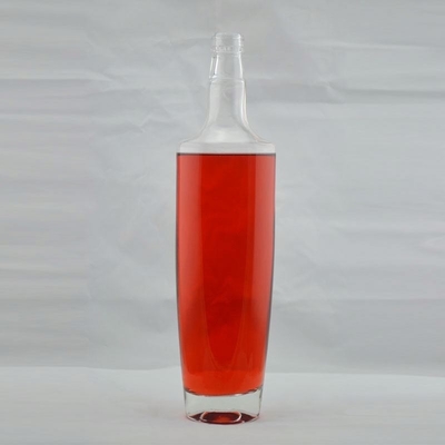 750 ml γυάλινο μπουκάλι για οινοπνευματώδη άδειο τζιν ανακυκλωμένο ρούμι ουίσκι βότκα OEM / ODM αποδεκτό
