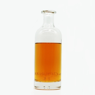 750 ml γυάλινο μπουκάλι για οινοπνευματώδη άδειο τζιν ανακυκλωμένο ρούμι ουίσκι βότκα OEM / ODM αποδεκτό