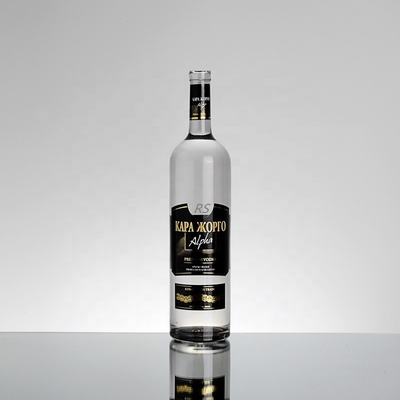 Βάλα γυαλιού χαρακτικής για 500ml 700ml χωρητικότητα ιδιωτική ετικέτα Spray Vodka Liquor
