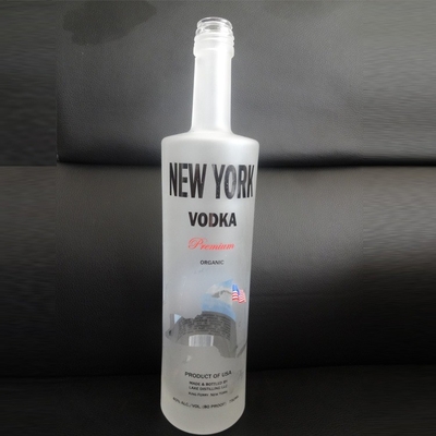 500 ml 750 ml 1000 ml Super Flint γυάλινο μπουκάλι για βιομηχανική βότκα Ουίσκι Ρουμ Τζιν Λικέρ