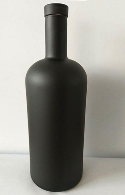 375ml 750ml Προσαρμοσμένο παγωμένο γυάλινο μπουκάλι κρασιού με πληρωμή T / T και περισσότερα χαρακτηριστικά