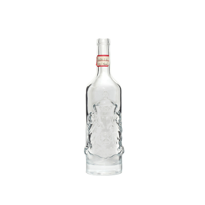 Βιομηχανικό ποτό 750 ml μπουκάλι κρασιού με καπάκια σφραγίδας από γυαλί Super Flint