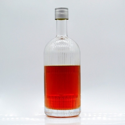 375 ml γυάλινο μπουκάλι για θερμή σφραγίδα Icewine Rum Brandy ποτά και κρύα ποτά