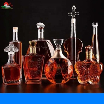 500 ml Κλιβάνικη μπουκάλι αποθήκευσης αλκοολούχων ποτών με φελλό σφραγίδα και χερούλι αυτιού